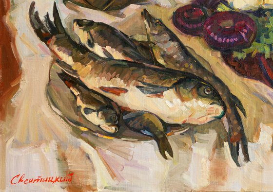 Still life with fish