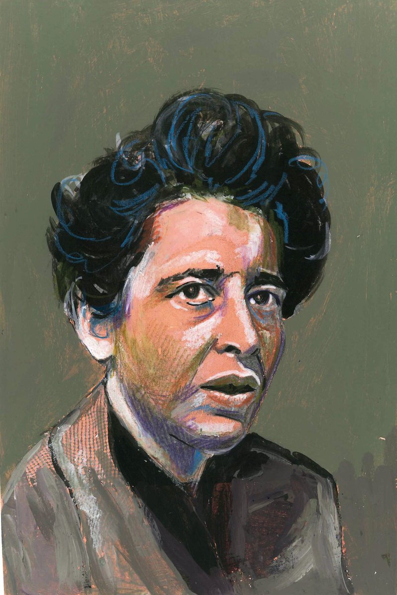 Hannah Arendt by Maja Mrdakovic