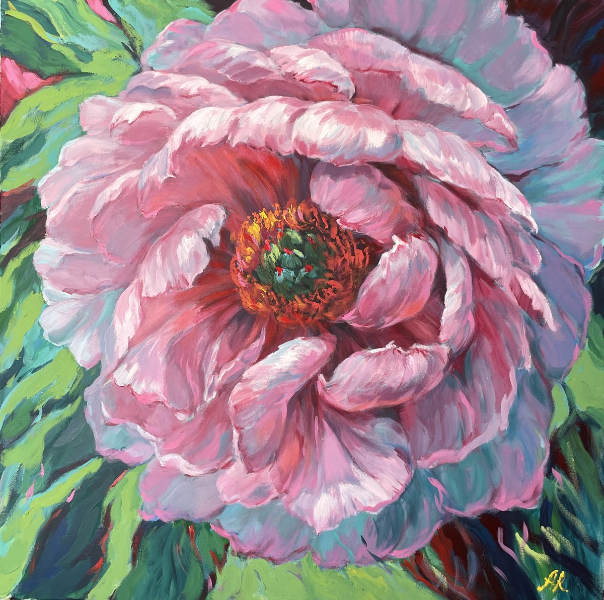 Peony by Anna Reznikova