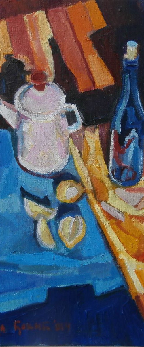 STILL LIFE  / 16.5 x 10.3 cm by Maja Đokić Mihajlović