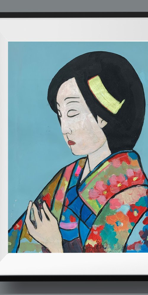 Japanese beauty. Fantasy woman. #1 by Vita Schagen