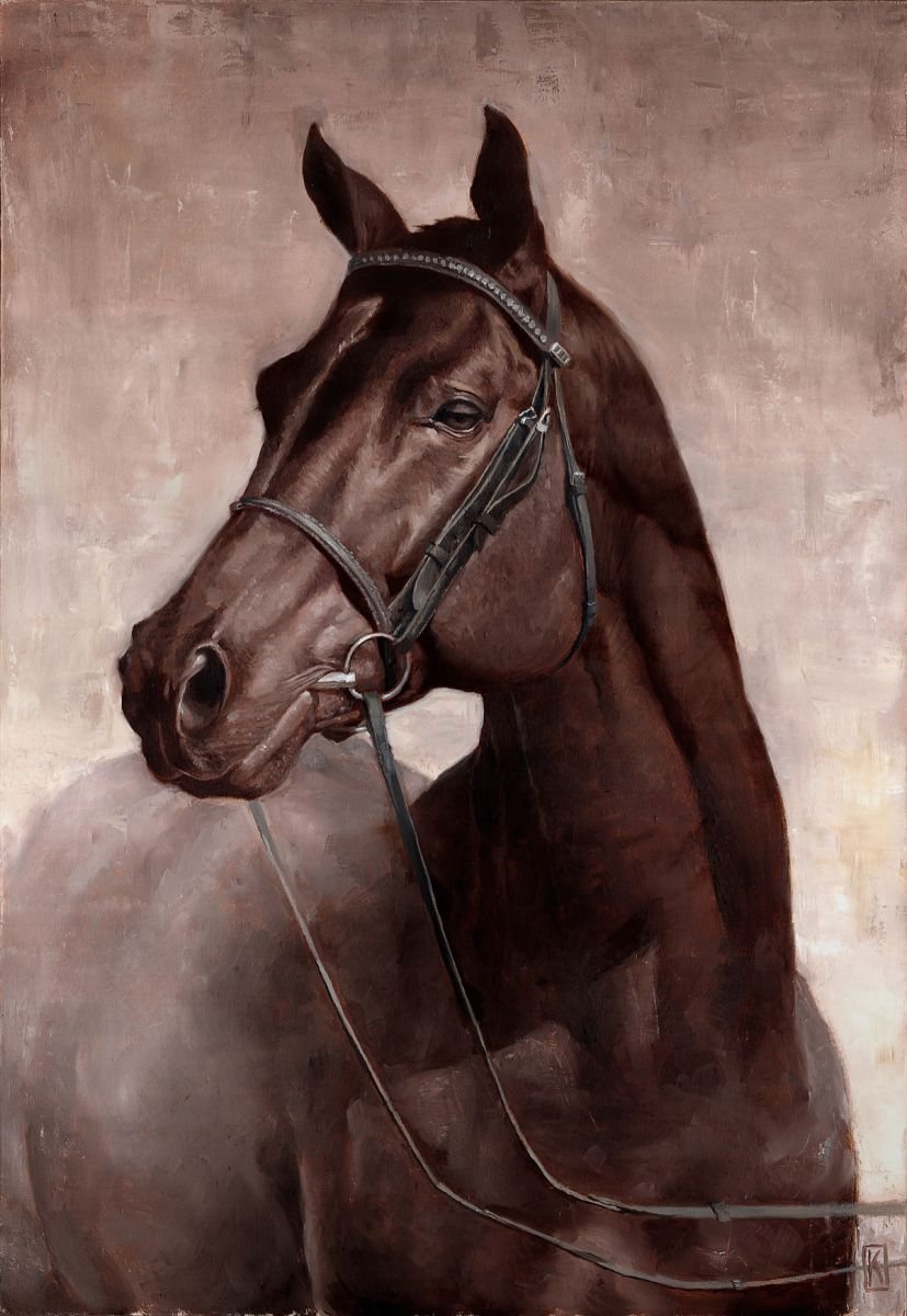 Horse - Dark Beauty by Kate Oleska
