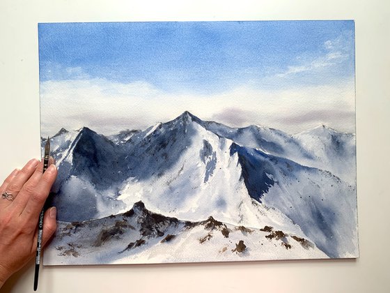 Snowy mountains series / 4