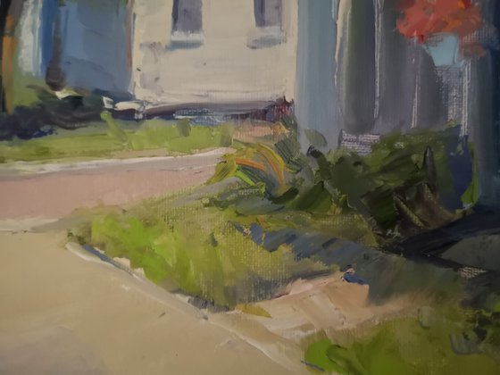 Sunny day, Parrsboro, pleinair