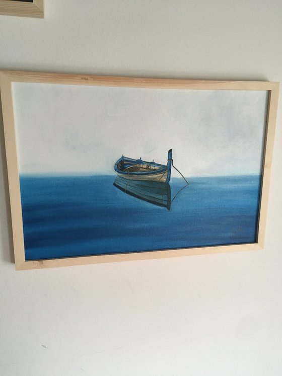 Little Boat on the Sea