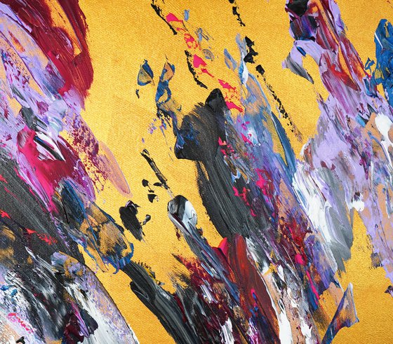 Gold Abstraction C 1