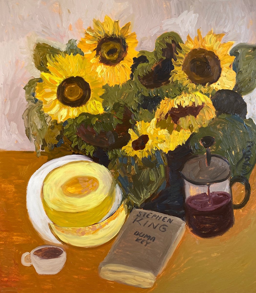 Impressionistic Portrait Acrylic Painting By Dasha Pogodina, 28 X 31, Summer/25, Original Artwork