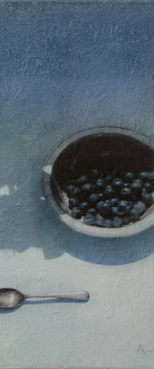 Sunlit Blueberry Morning by Andrejs Ko