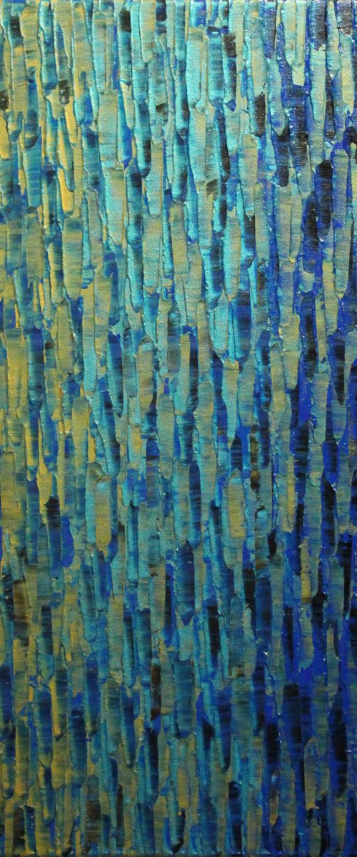 Gold ocean color fade by Jonathan Pradillon