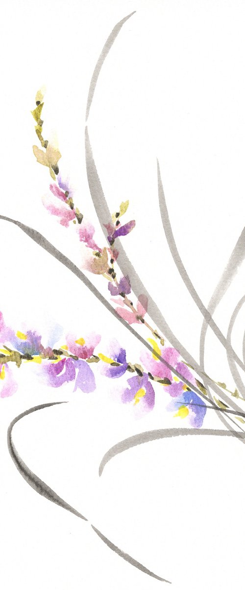 Dancing Wild Orchids by Hai Doan