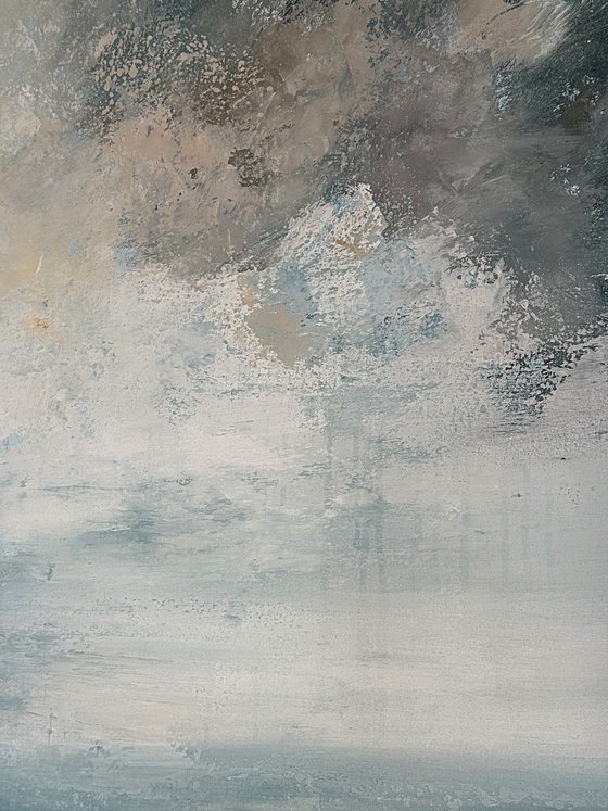 Large Abstract Seascape-Celestial Shoreline