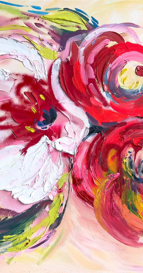 Petals of Passion by Nataliia Karavan