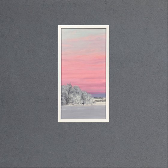 Serenity. Winter Landscape