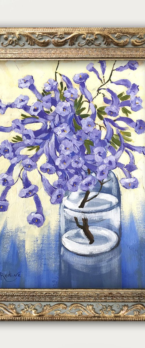 Jacaranda Flowers by Irina Redine