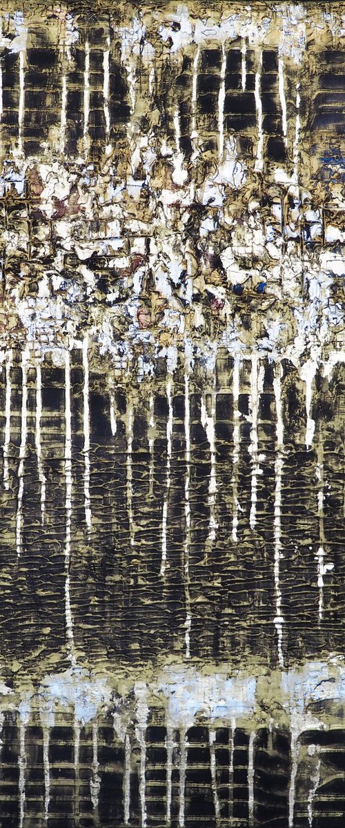 GOLD by VANADA ABSTRACT ART