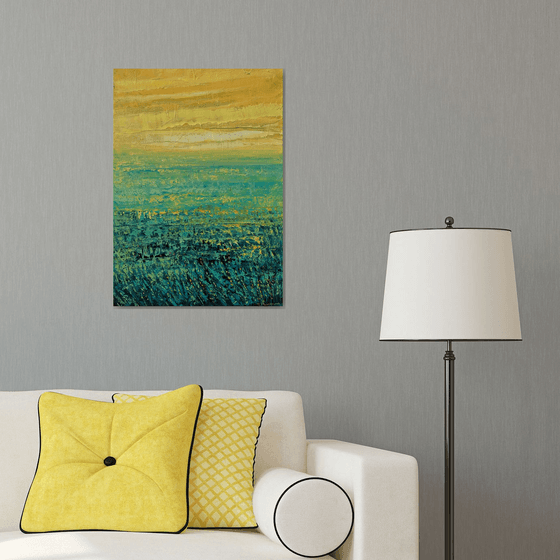 Field at Sunrise A23 50x70cm