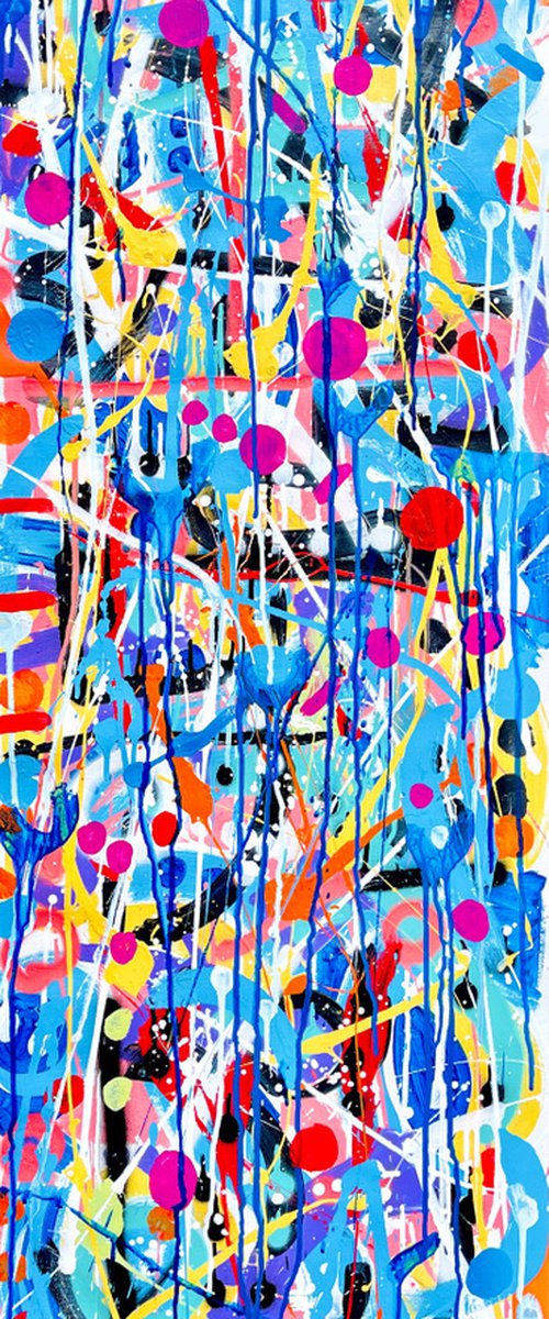 Cosmic Colors 44 by Mercedes Lagunas