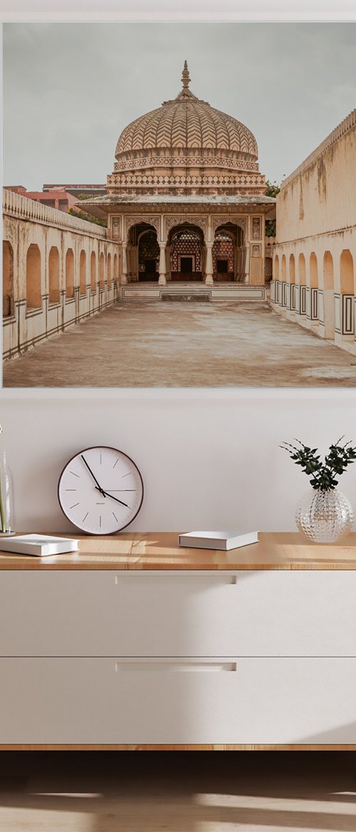 Exotic Palace Courtyard by Serge Horta