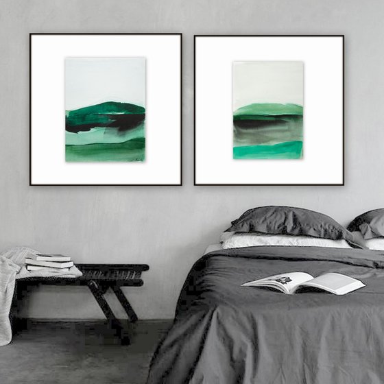 Landscape, set of 2