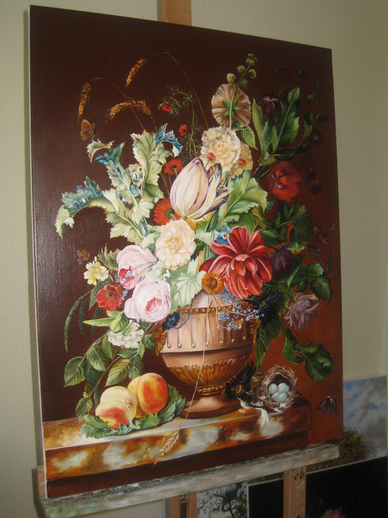 Large Painting Flowers