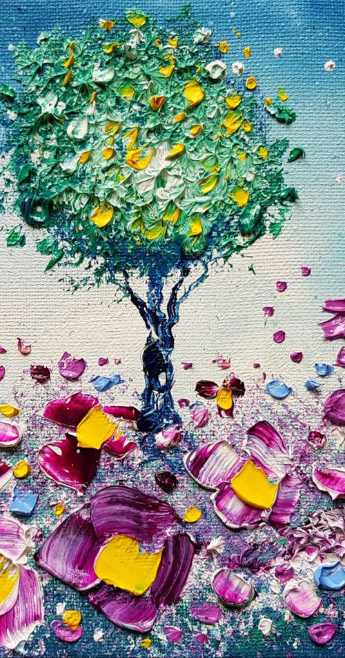 "Eternal Tree & Flowers in Love" by Phil Broad