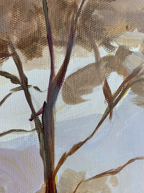 Warm light, landscape.