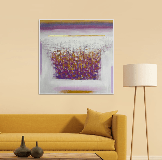 Golden Rhythm_36"X36"
