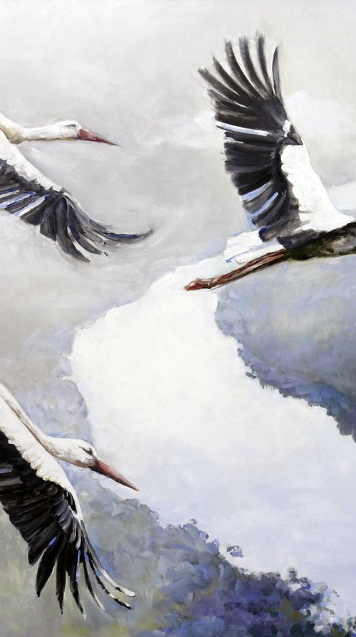 A River Flows by Anatolii Varvarov