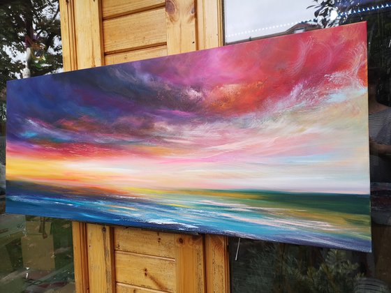 Sea & Sky 2 - seascape, emotional, panoramic