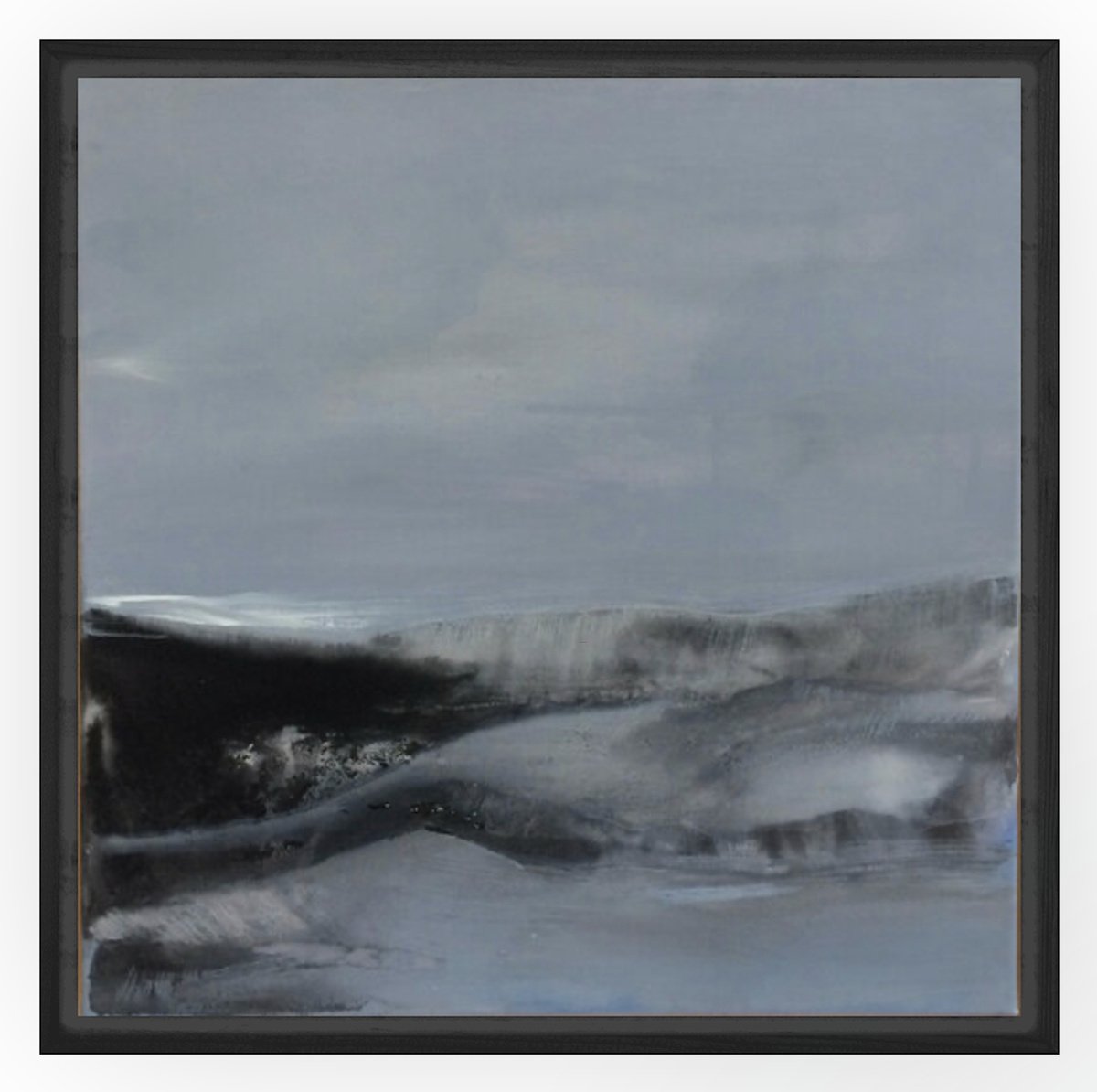 Grey Illusion By Gesa Reuter, 16 X 16, Artwork For Sale On Artfinder