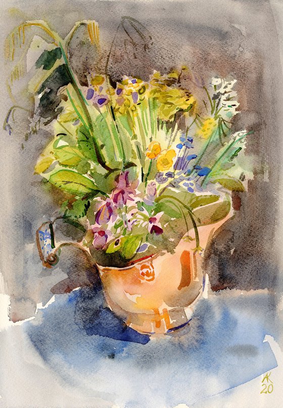 Still life with flowers