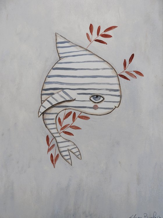 The striped fish