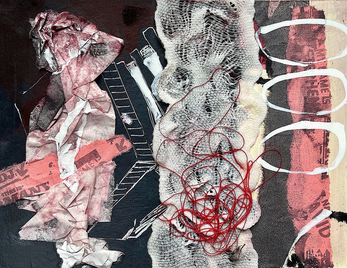 Portrait Acrylic Painting By Marita Tobner, 8 X 6", Mimi Sucht, Original Artwork