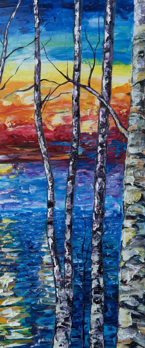 Stillness by Lena Owens at OLena Art