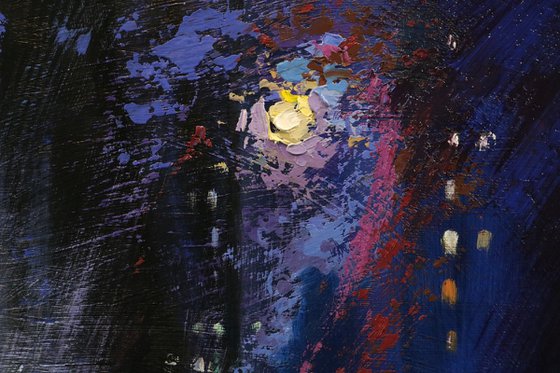 Blue Rain and Midnight Walk