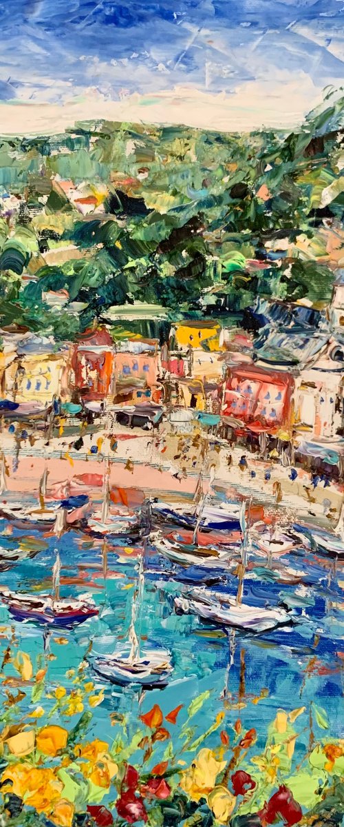 Portofino. Italy coast by Vilma Gataveckienė