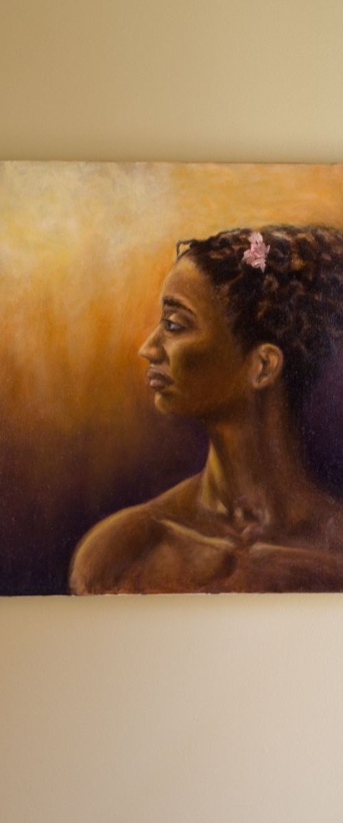 Portrait of S by John Fleck