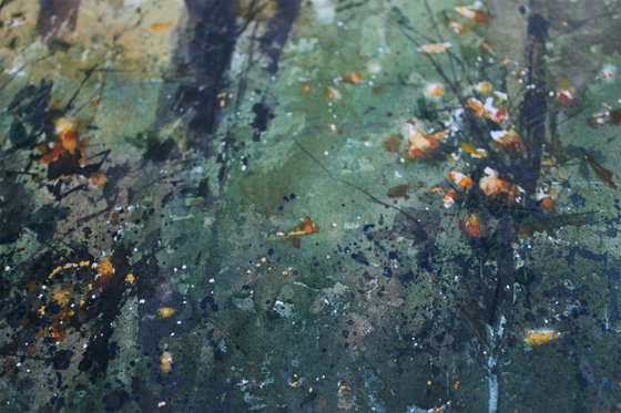 Captured Breath of Autumn Evening