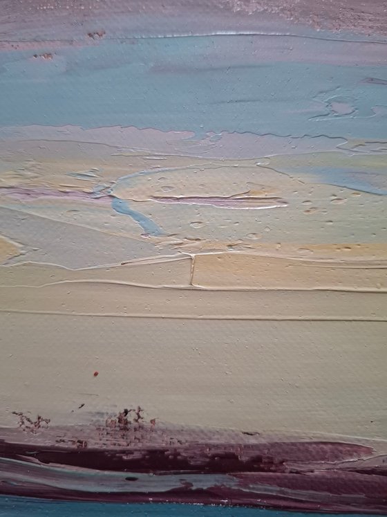 Oil painting Silent Sea