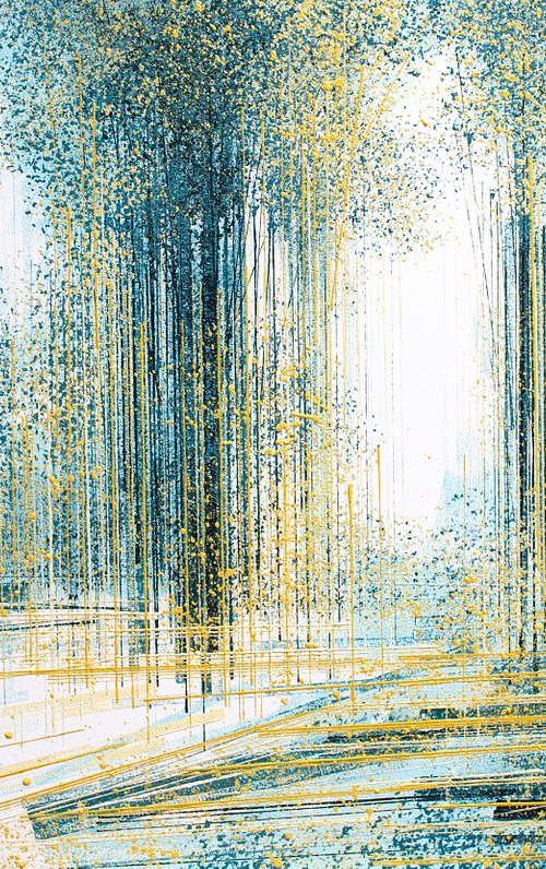 Forest Clearing In Morning Light by Marc Todd