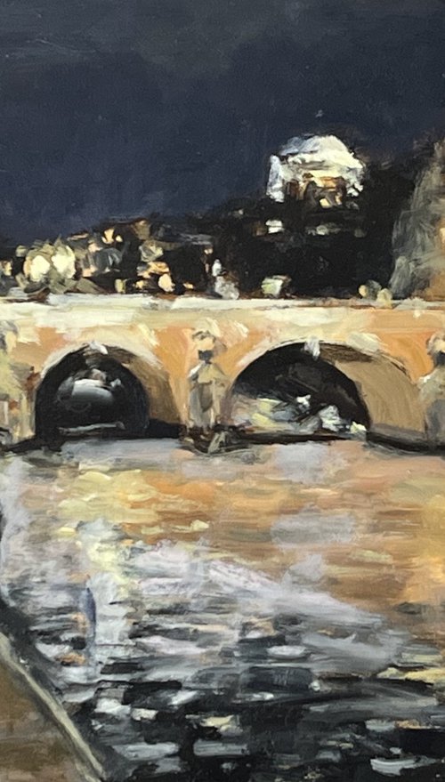 Winter Light on the Seine by Simon Zekaria