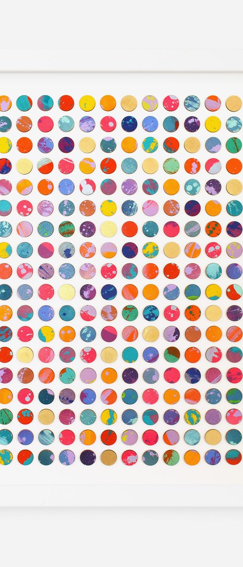 Splash 3D Collage Painting by Amelia Coward