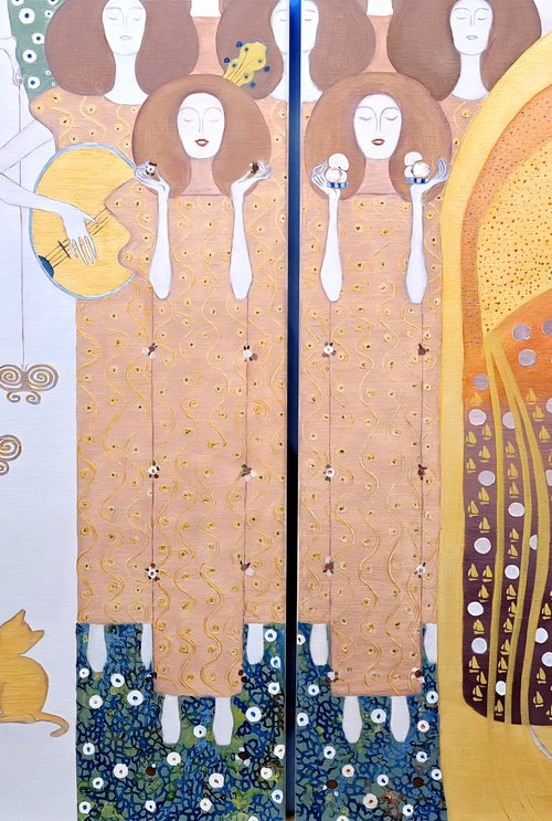 Children about Art. Gustav Klimt. by Riina Arumets