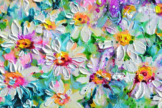 Woodland Wild Daisies Meadow- Floral Delight