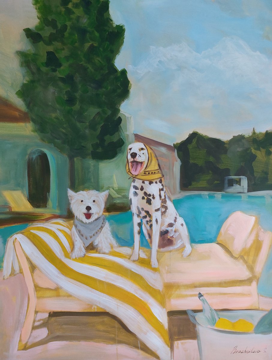  Close To Me By Svitlana Brazhnikova, 38 X 47, Artwork For Sale On Artfinder