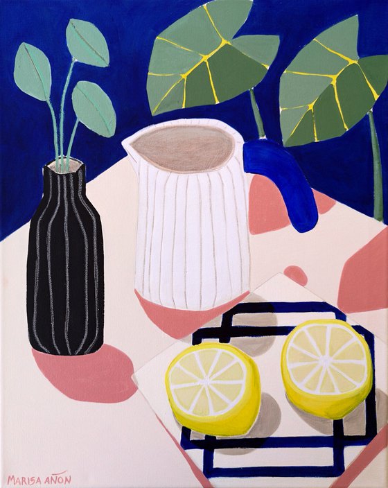 Still Life with lemons