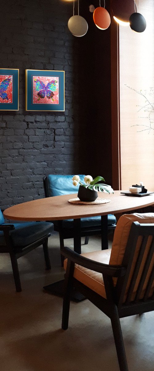 Set of 2 «Energy» by Mariia Raskin