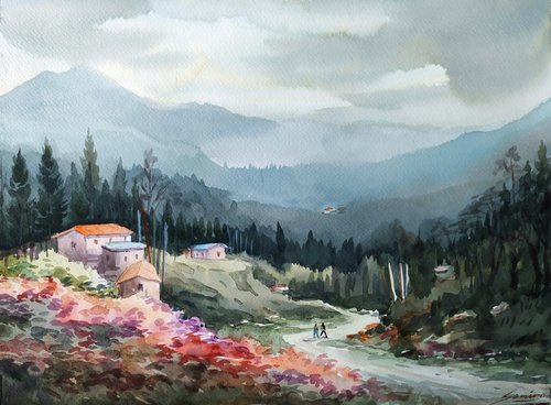 Flowers Valley & Himalayan Village by Samiran Sarkar