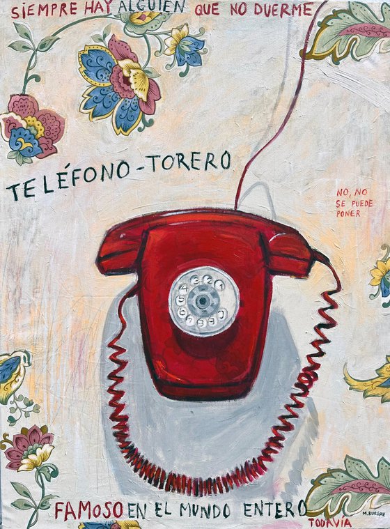 Es un teléfono