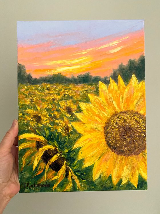Charming sunflowers